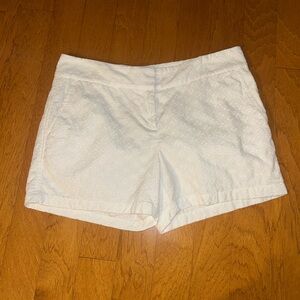 Vineyard Vines Women's White Eyelet Shorts Size 8